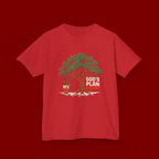 Kids Tee — Cute Tree & Plant Pot Illustration (“Grow Big, Little One”)