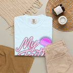 Faith T-Shirt — "My Faith in God Is Solid" Retro Graphic Tee
