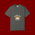 Rise Up and Pray T-Shirt — Spiritual Faith Graphic Tee with Lotus