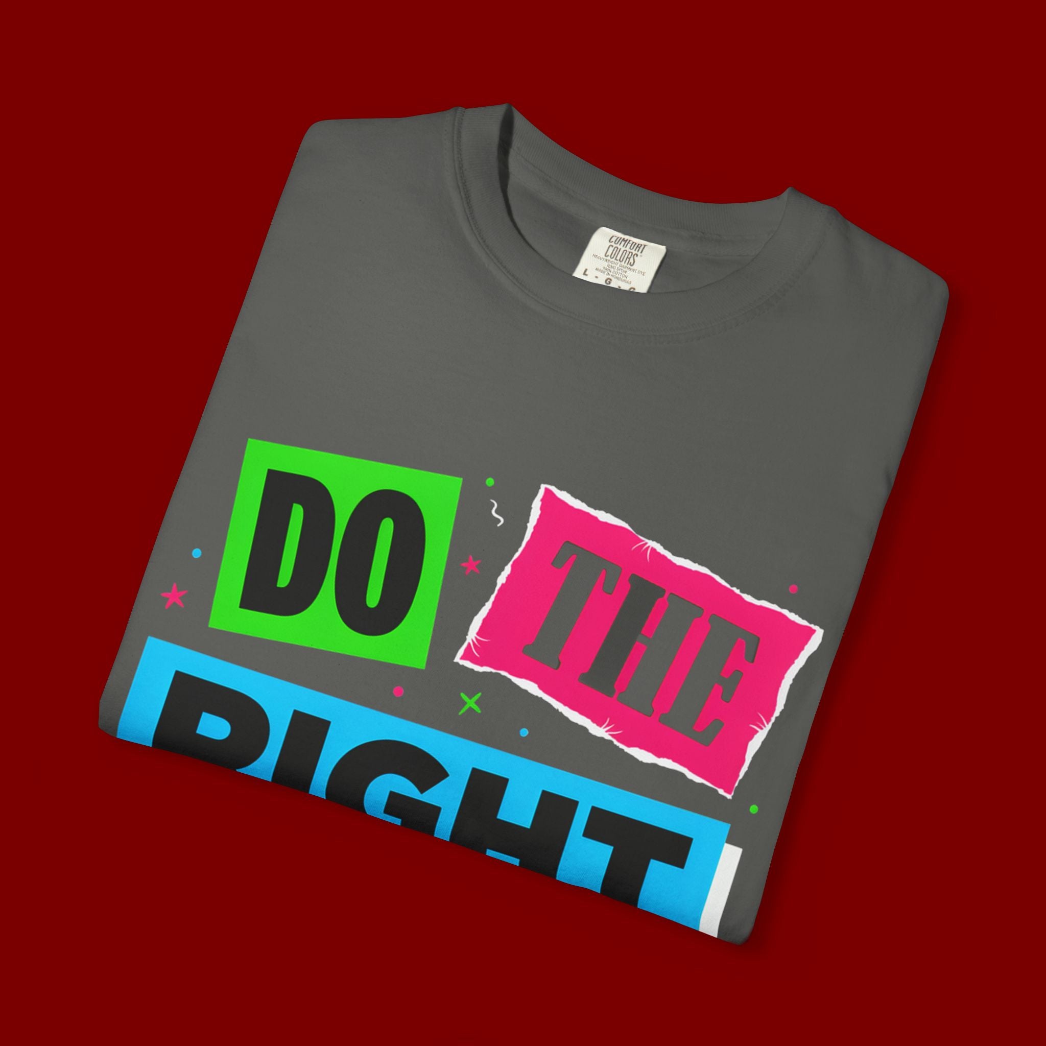 Do The Right Thing T-Shirt — Bold Retro Graphic Tee