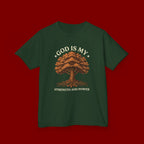 Autumn Oak Tree Kids T‑Shirt — Cozy Fall Nature Tee for Children