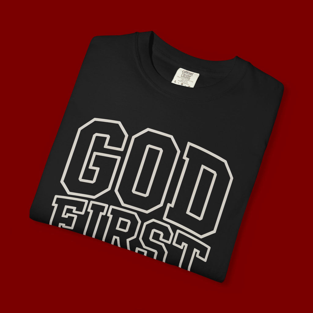 God First Bro T-Shirt — Faith-Based Graphic Tee