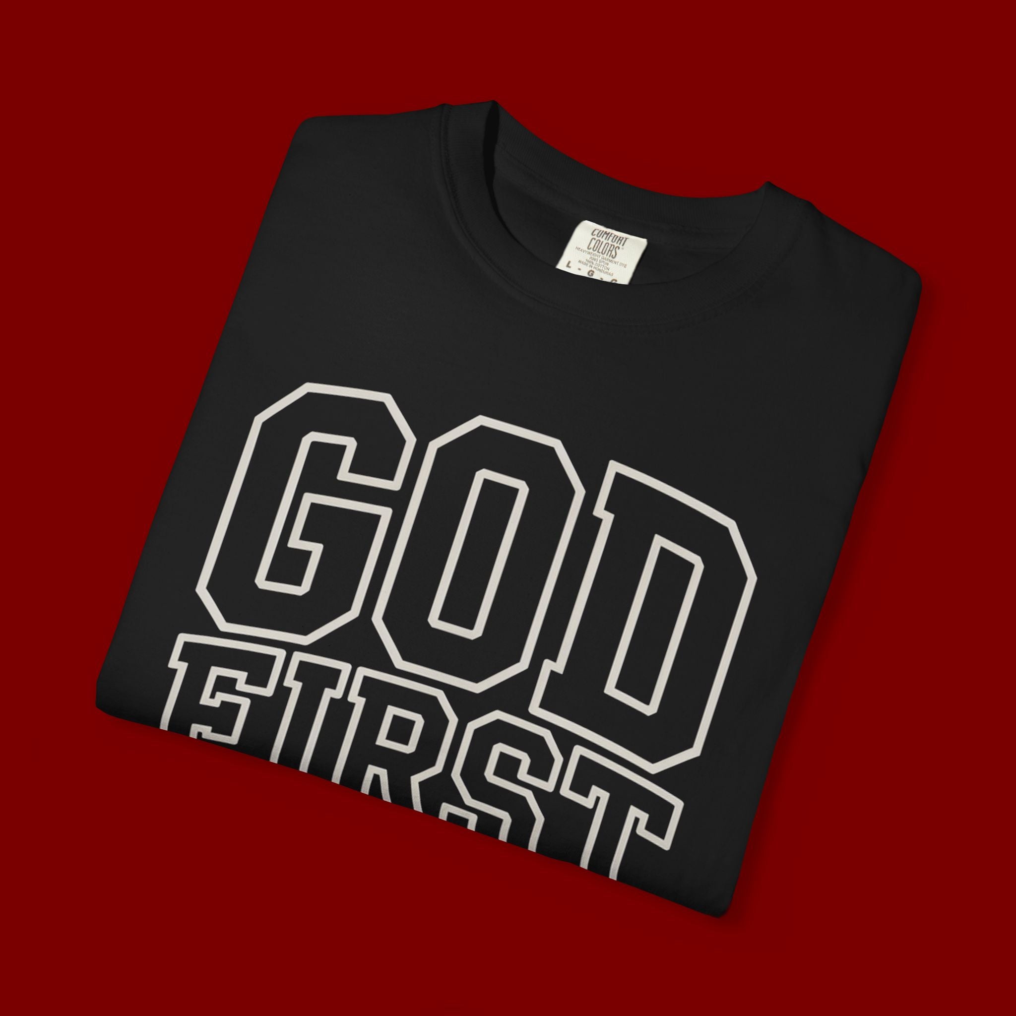God First Bro T-Shirt — Faith-Based Graphic Tee