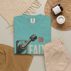 Faith On, Fear Off T-Shirt — Inspirational Christian Graphic Tee