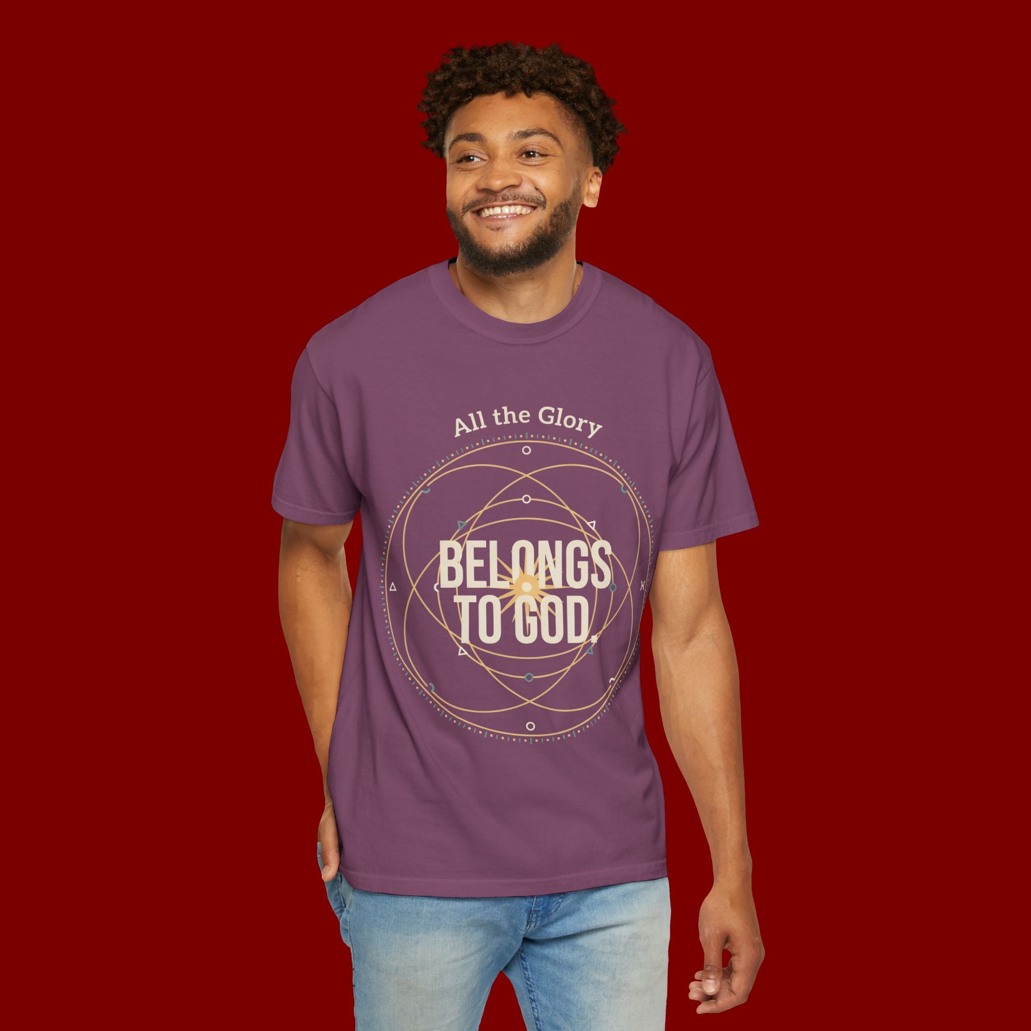 Faith T-Shirt — "Belongs to God" Christian Graphic Tee