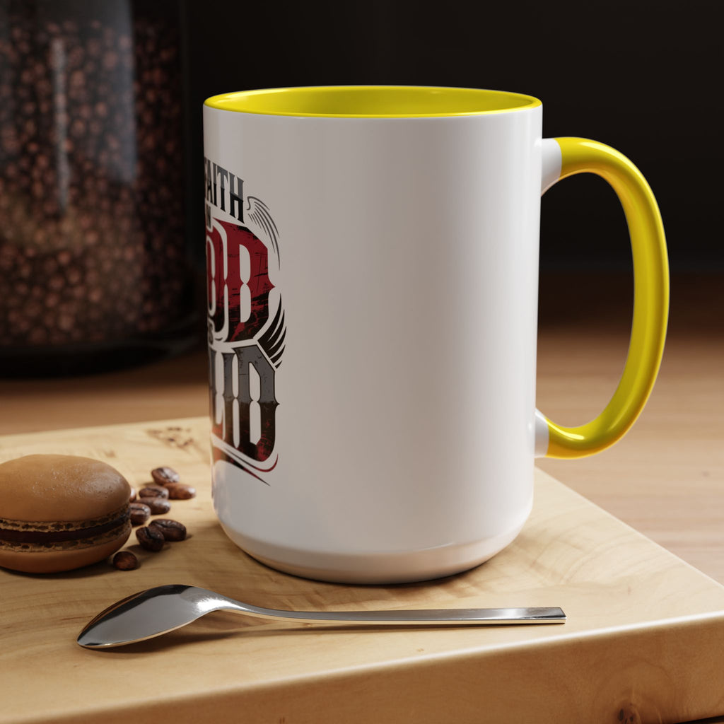 Faith Mug - "My Faith in God is Solid" Christian Coffee Cup (11/15oz)