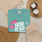 God Is So Much Bigger Than T-Shirt — Inspirational Christian Faith Graphic Tee