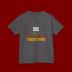 Kids Tee — "Trust God" Sprout Graphic