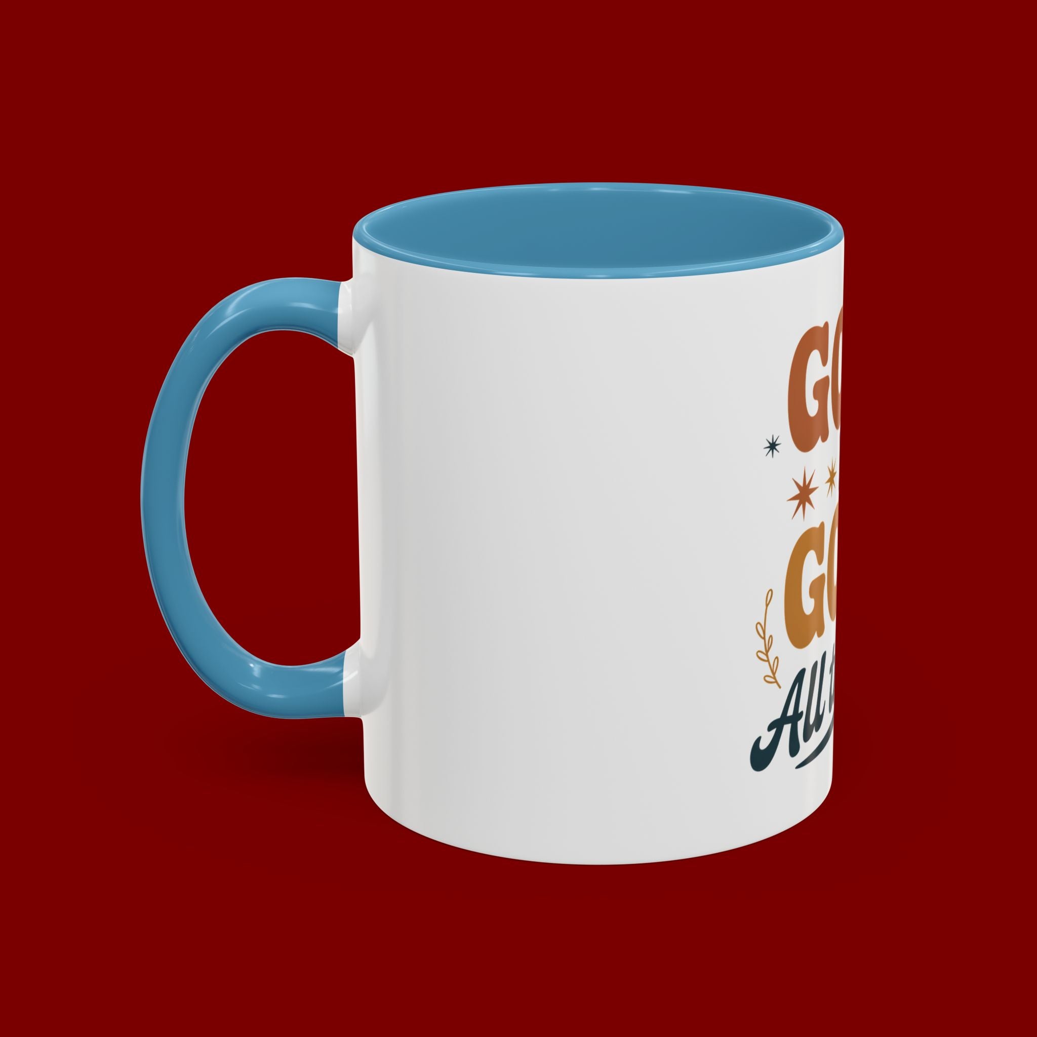 Praise the Lord Coffee Mug – Retro Christian Faith Accent Mug (11/15oz)