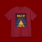 Kids T‑Shirt — "Walk By Faith" Inspirational Graphic Tee for Children