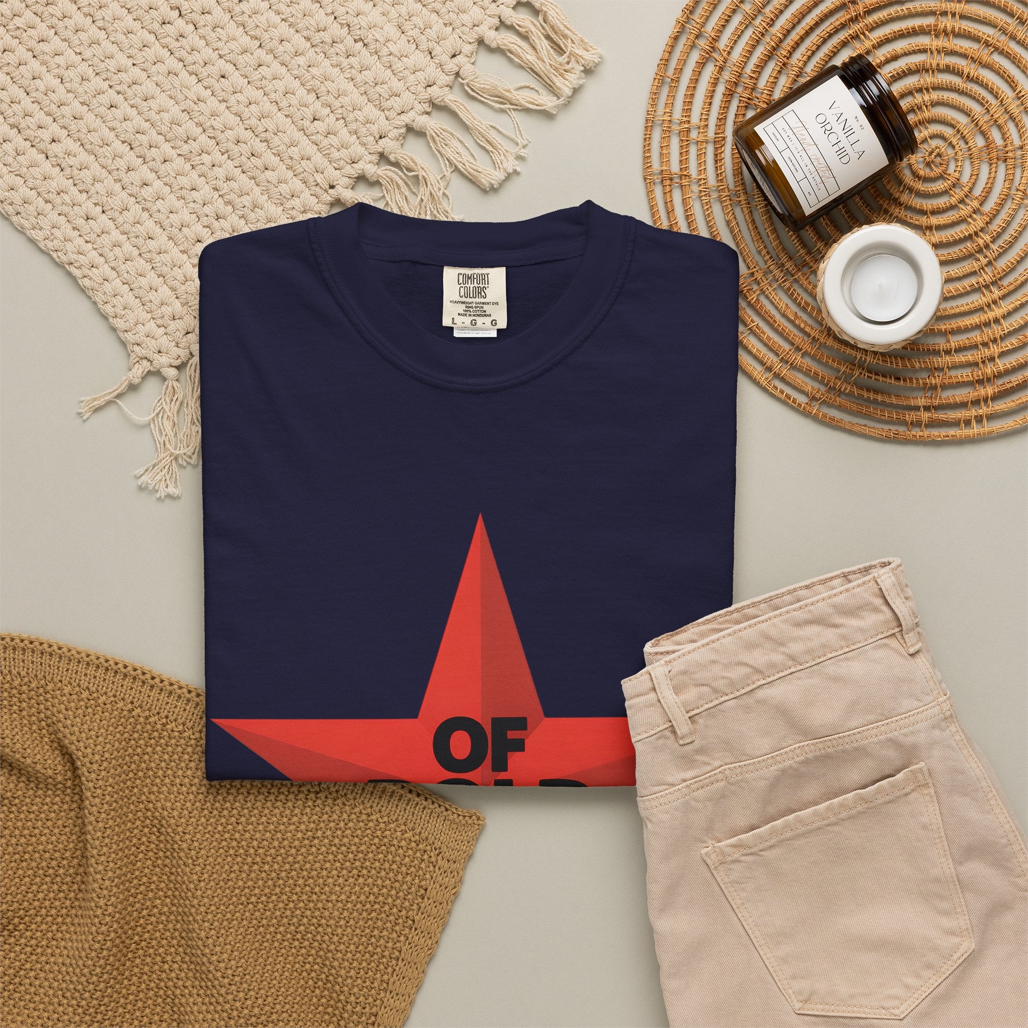 Bold Faith Star T-Shirt — "Of Bold Faith" Graphic Tee