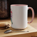 Be Good. Do Good. Feel Good. Accent Coffee Mug — Inspirational Positive Vibes Ceramic Mug (11/15 oz)