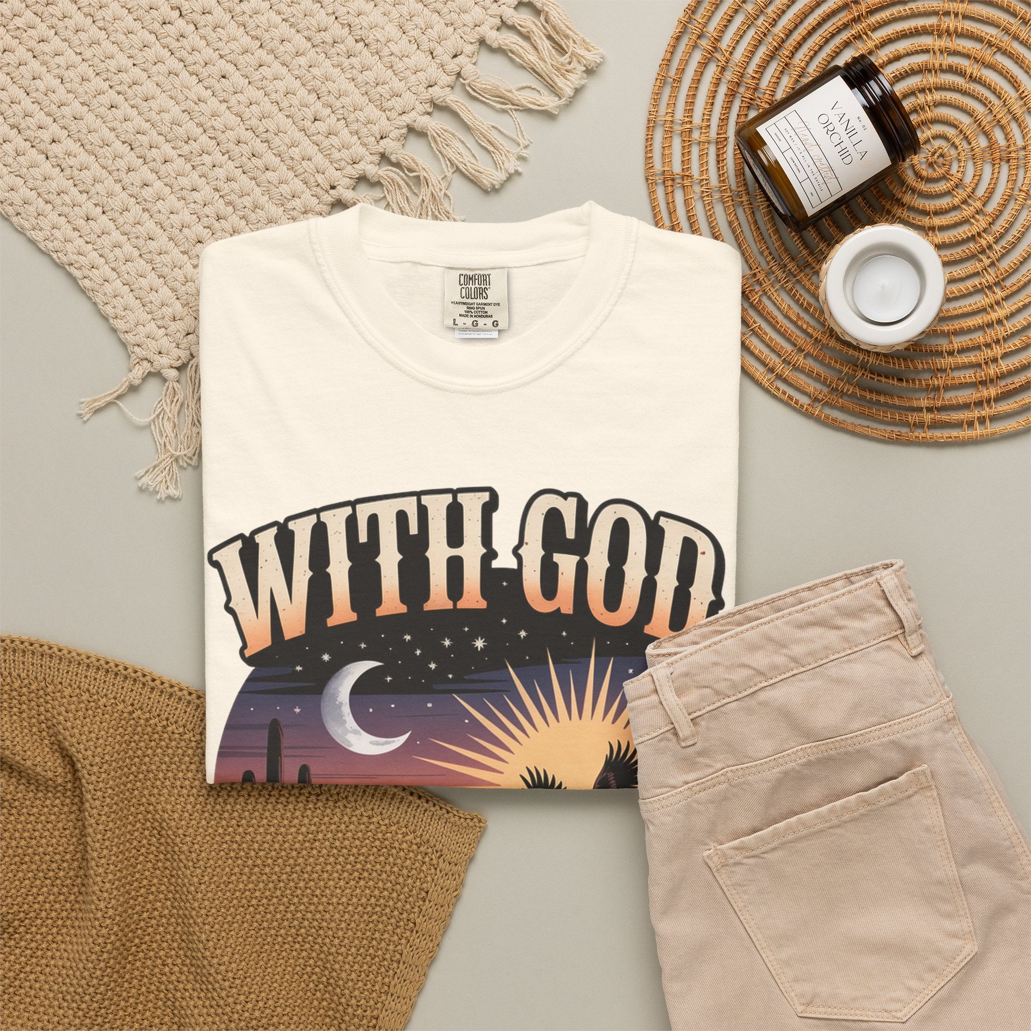 With God Every Hardship Brings Ease T-Shirt