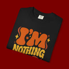I'm Nothing Without God Retro Graphic T-Shirt