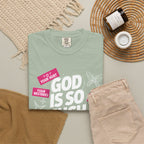 God Is So Much Bigger Than T-Shirt — Inspirational Christian Faith Graphic Tee