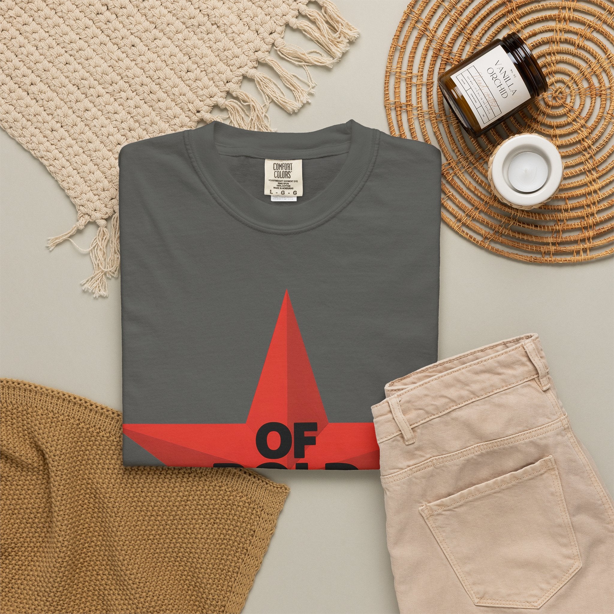 Bold Faith Star T-Shirt — "Of Bold Faith" Graphic Tee