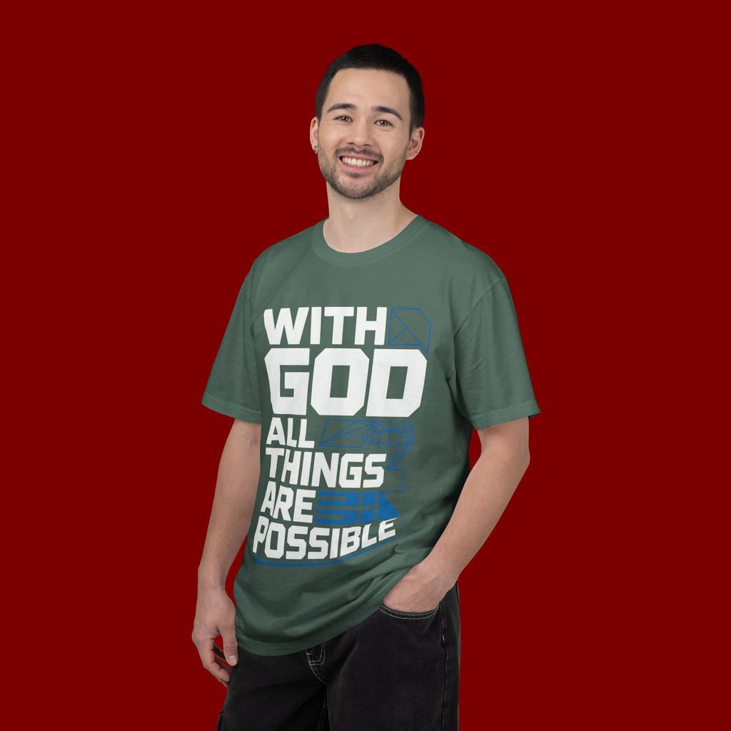 With God All Things Are Possible T-shirt