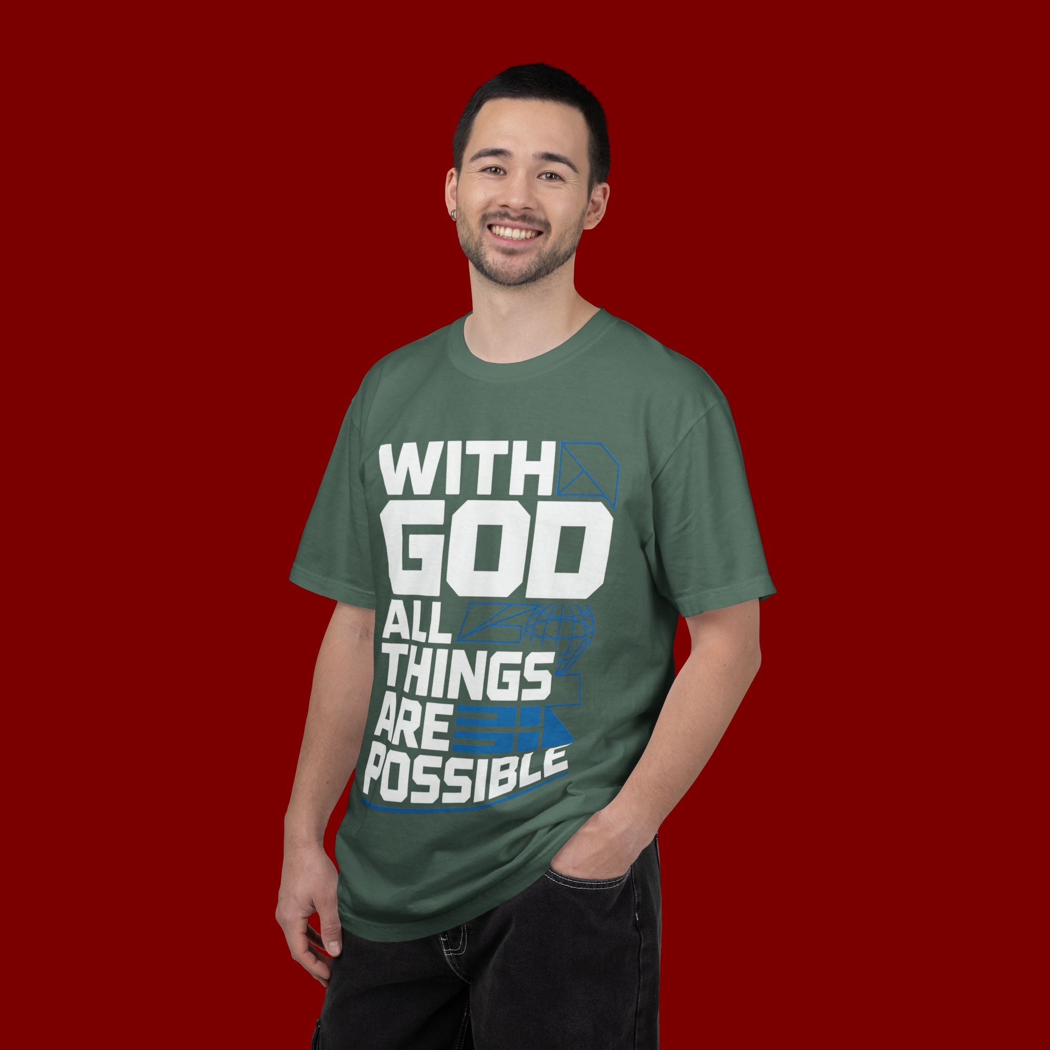 With God All Things Are Possible T-shirt