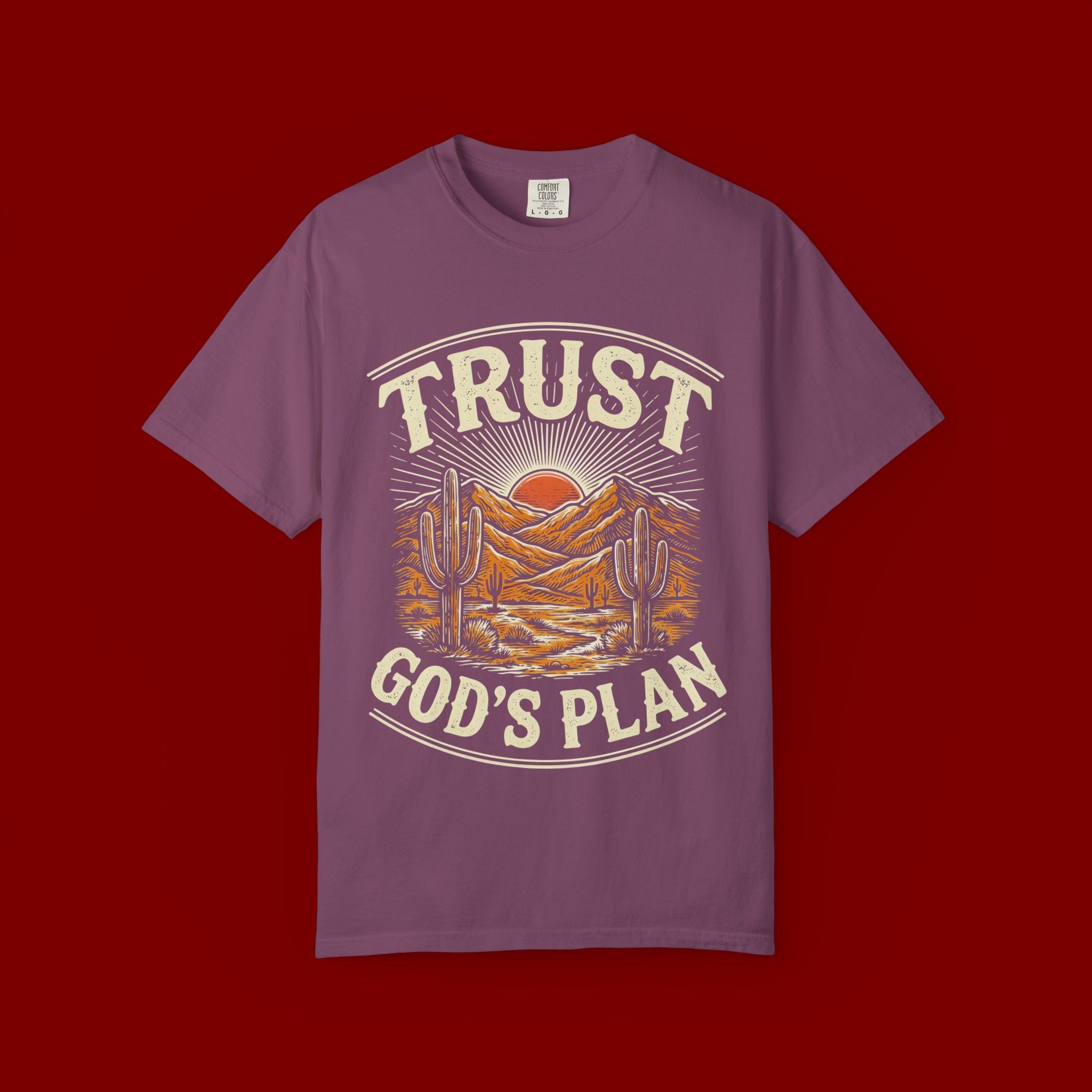 Trust God’s Plan Desert Graphic T-Shirt