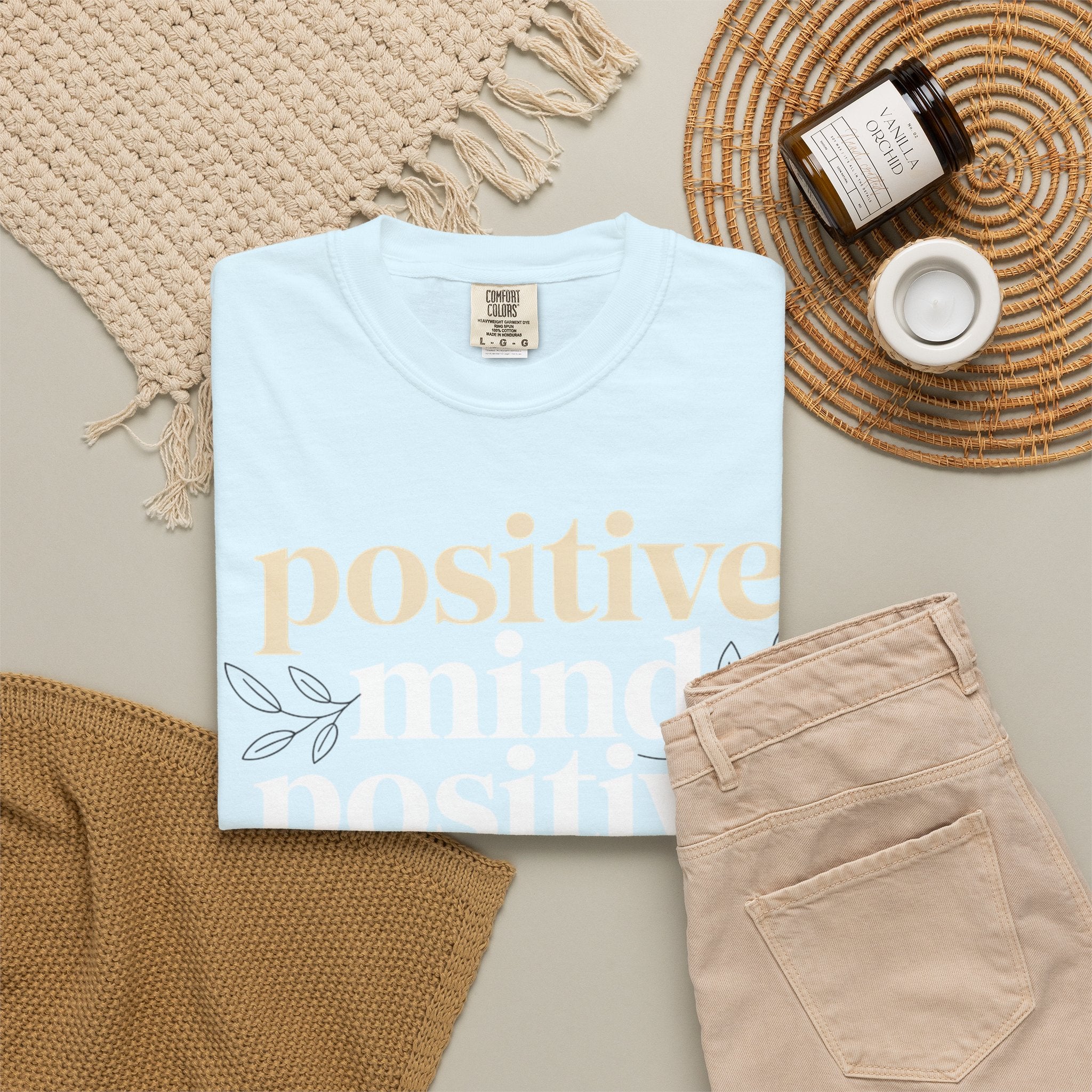 Positive Mind Positive Vibes Positive Life T-Shirt