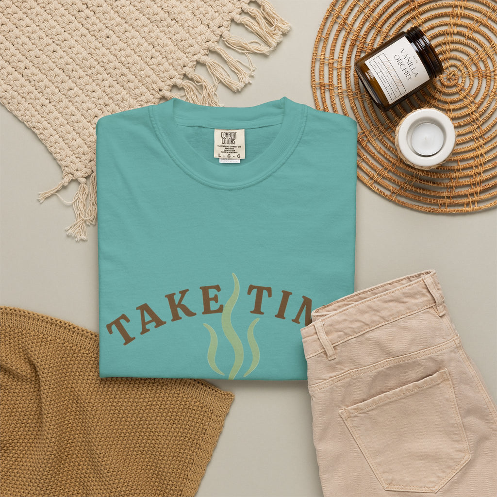 Take Time to Pray Coffee Tee — Inspirational Christian T-Shirt