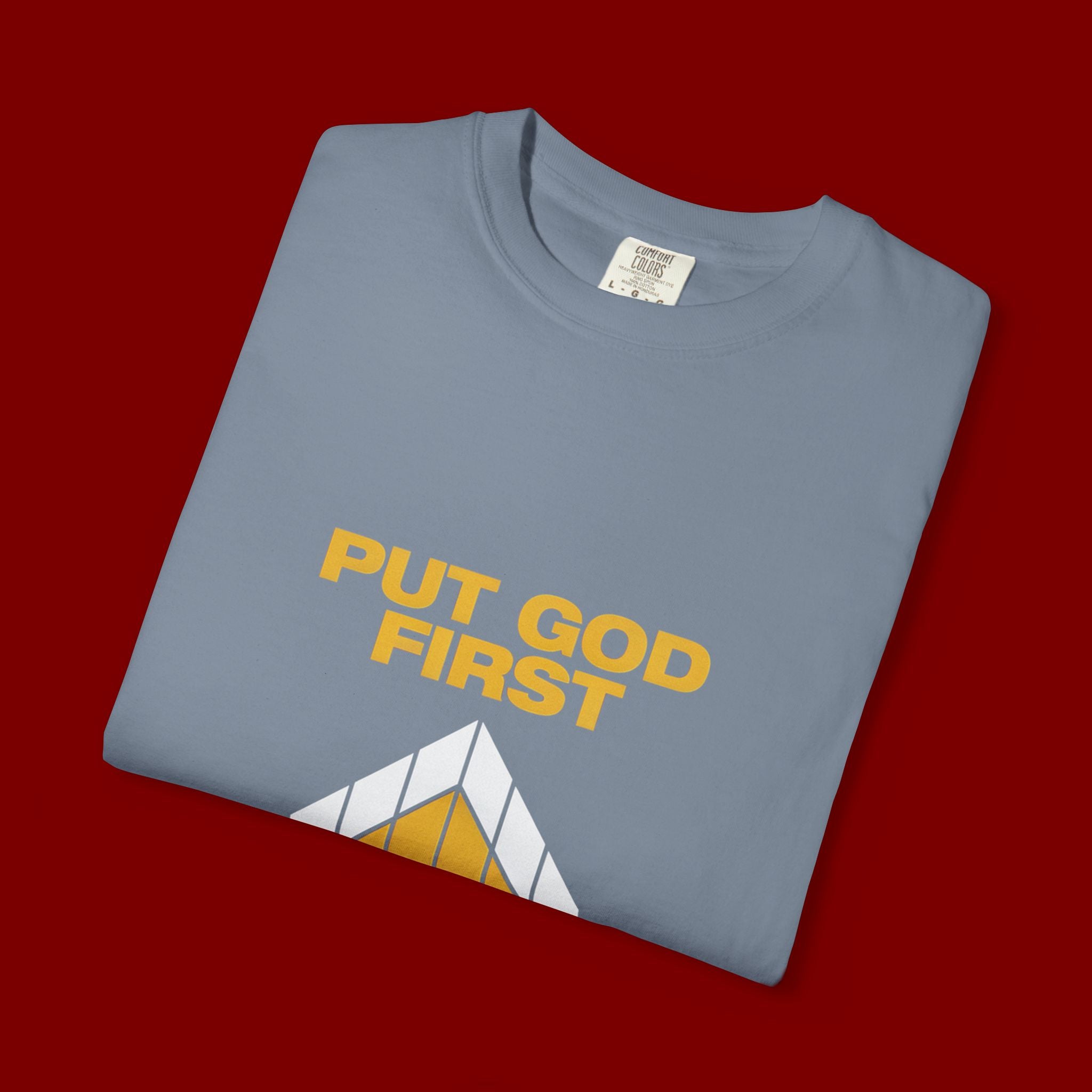 Put God First T-Shirt — Christian Faith Graphic Tee