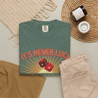 "It's Never Luck, It's Always God" Christian Graphic T-Shirt