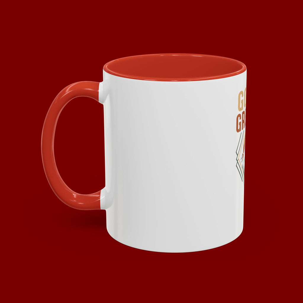 God Is Greater Mountain Coffee Mug — Inspirational Christian Accent Mug
