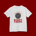 Do The Right Thing Kids T‑Shirt — Compass Graphic Moral Encouragement Tee