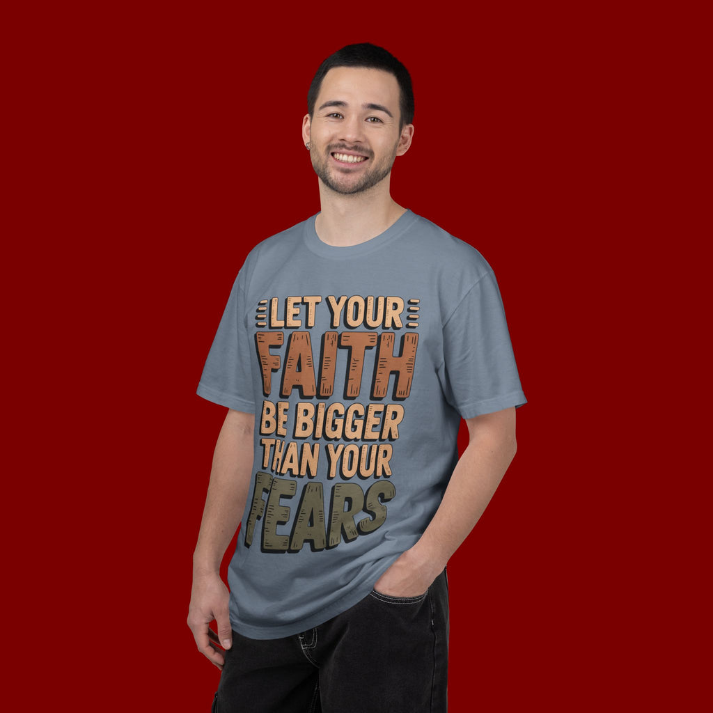 Faith Over Fear T-Shirt — Inspirational Christian Graphic Tee