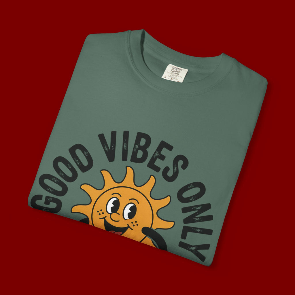 Good Vibes Only Sun Graphic T-Shirt