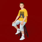 Kids T‑Shirt — "Walk By Faith" Inspirational Graphic Tee for Children