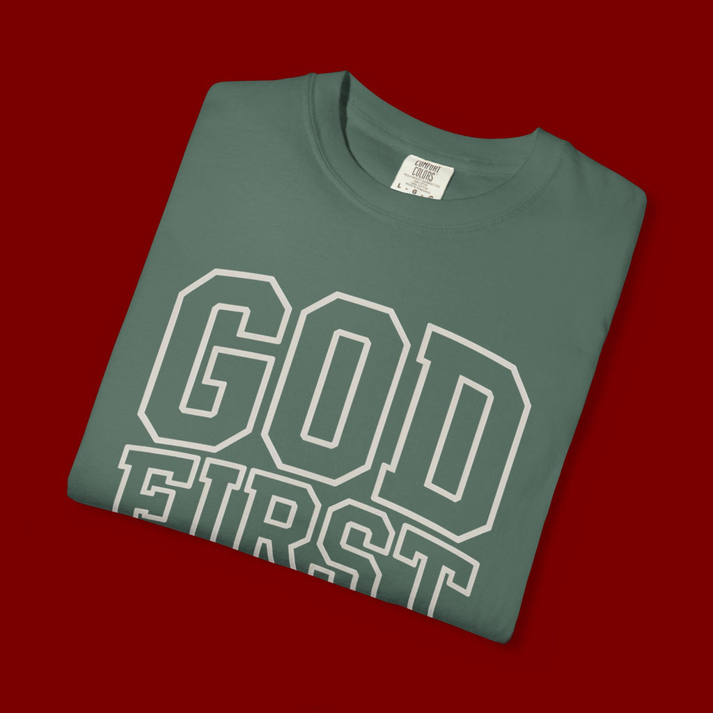 God First Bro T-Shirt — Faith-Based Graphic Tee