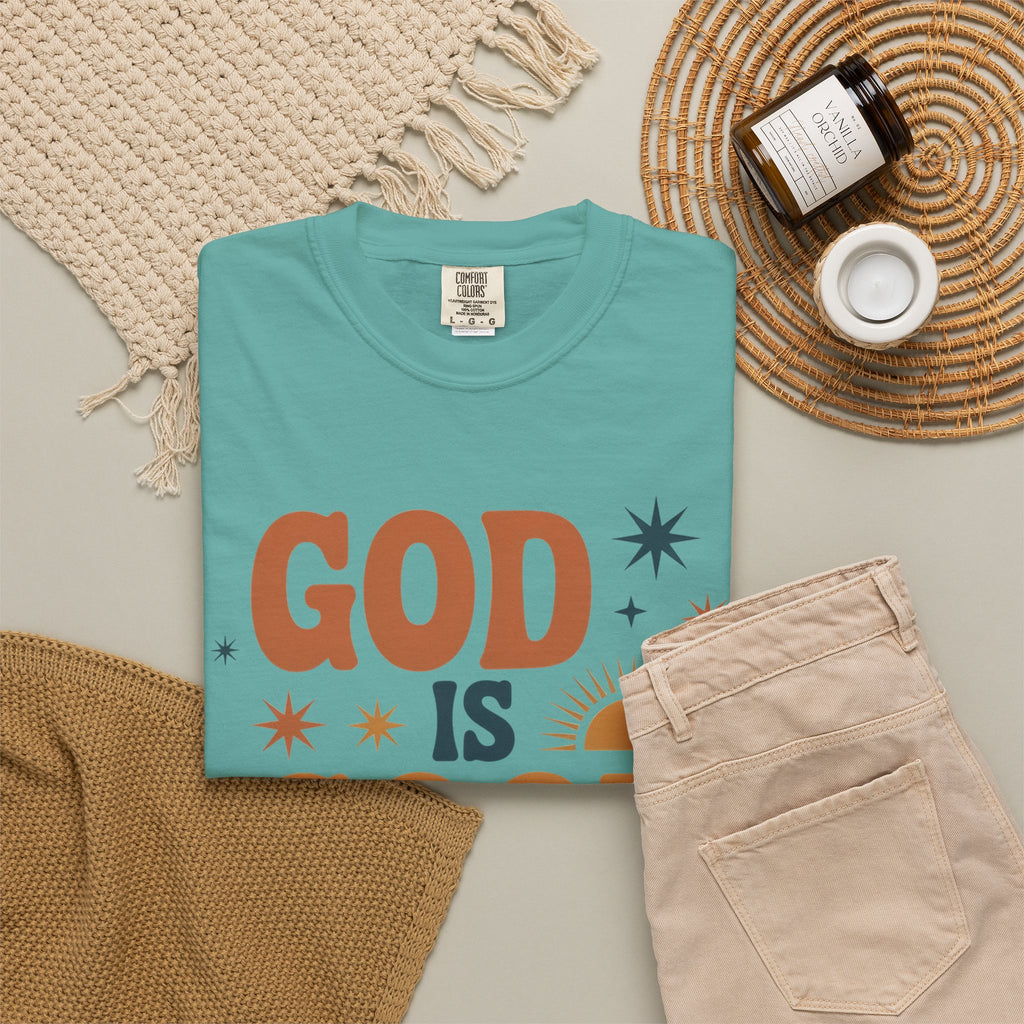 God Is Good All the Time T-Shirt — Christian Faith Graphic Tee