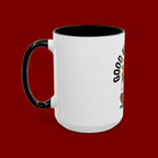 Good Vibes Only Coffee Mug - Retro Sun Cartoon Accent Mug (11/15oz)