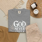 Inspirational Christian T-Shirt — "God Never Gives a Burden You Can't Bear" Tee
