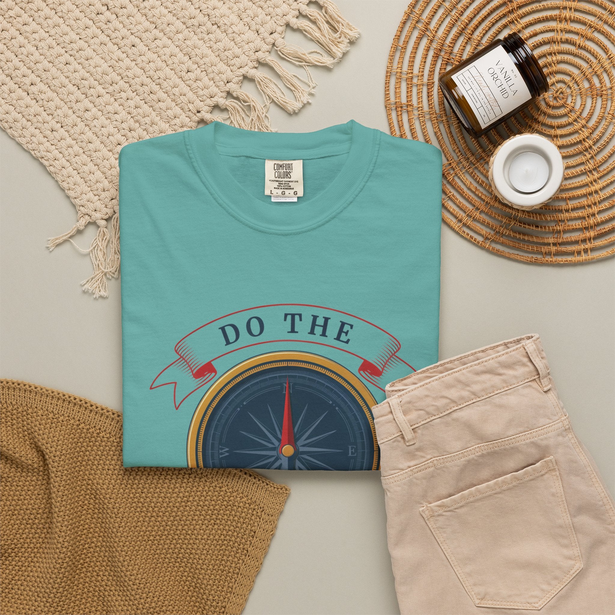 Do The Right Thing Compass T-Shirt — Motivational Graphic Tee