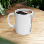 Take Time to Pray Ceramic Mug — Inspirational Floral Coffee Cup (11oz, 15oz)