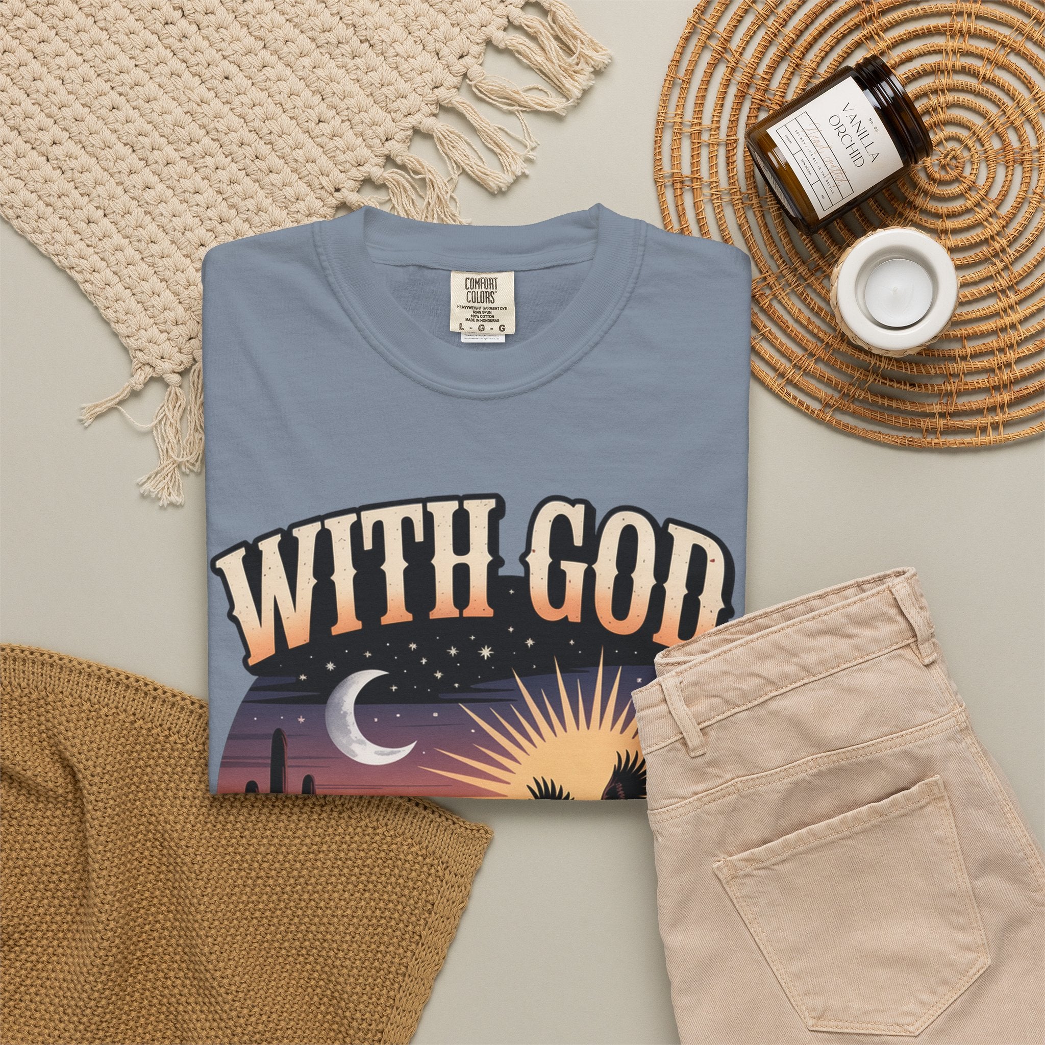 With God Every Hardship Brings Ease T-Shirt