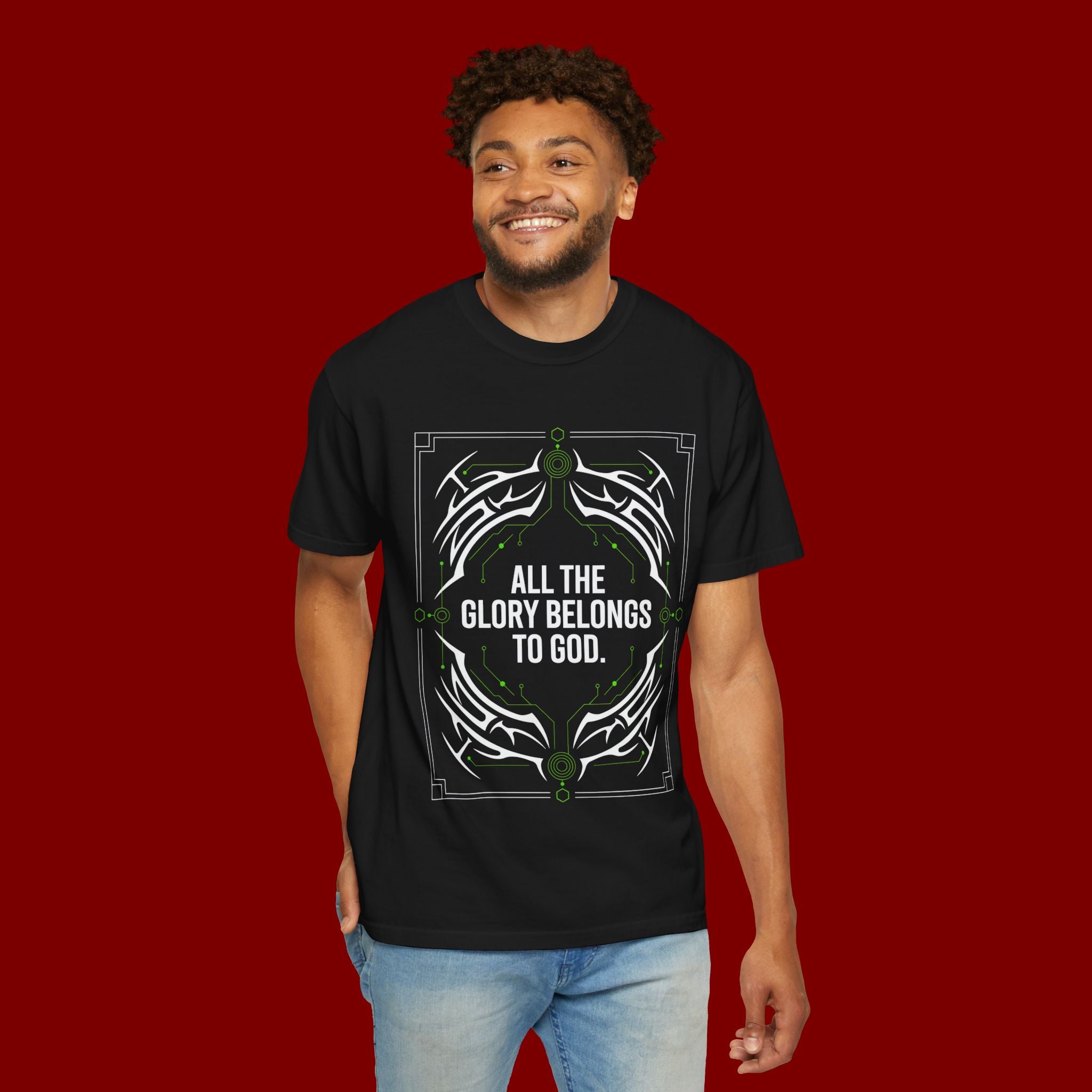 All The Glory Belongs To God T-Shirt — Faith Graphic Tee