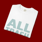 ALL TRASH No Trailer Graphic T-Shirt — Funny Retro Statement Tee