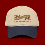 Be Thankful Baseball Cap — "Today is a Gift of God" Embroidered Hat