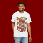 Positive Mind Positive Vibes Positive Life T-Shirt — Retro Daisy Graphic Tee