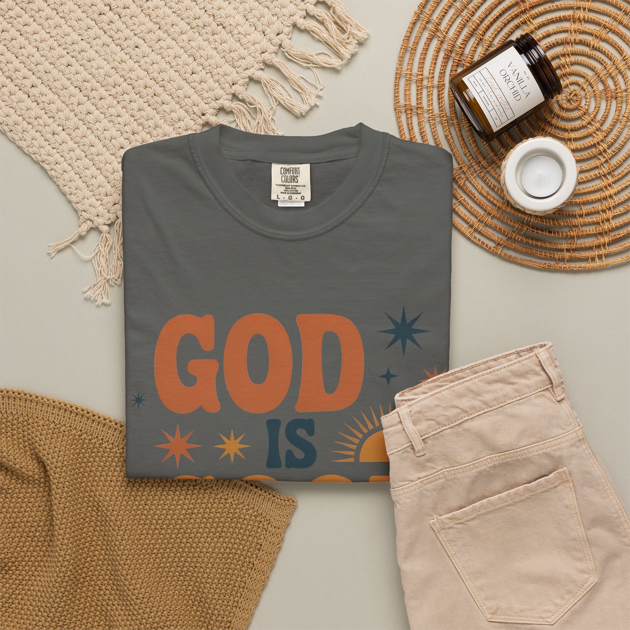 God Is Good All the Time T-Shirt — Christian Faith Graphic Tee