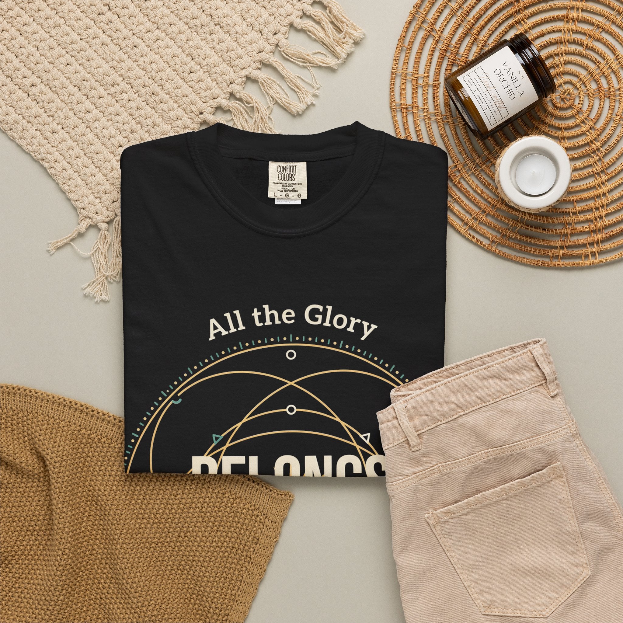 Faith T-Shirt — "Belongs to God" Christian Graphic Tee