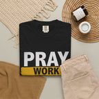 Pray Work Trust God T-Shirt — Inspirational Faith Tee for Christians