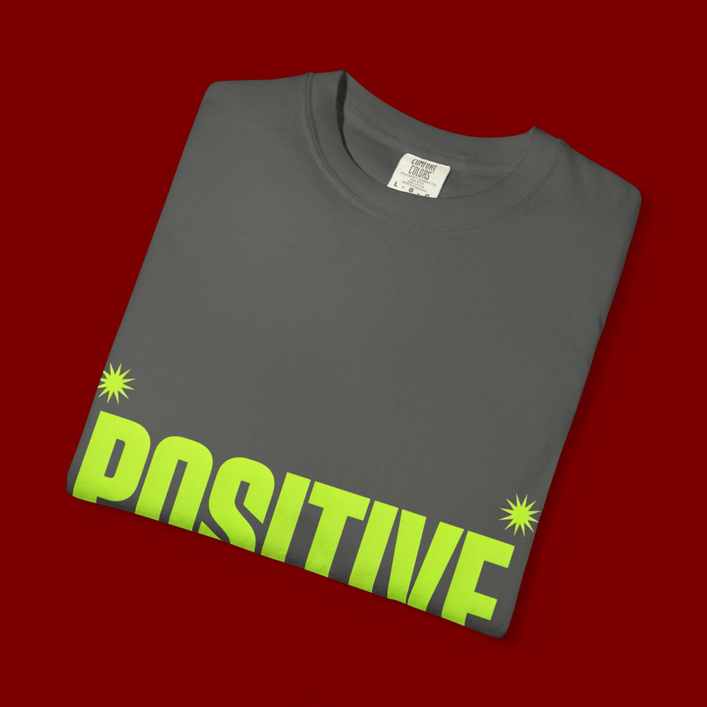 Positive Mind Vibes T-Shirt — Graphic Motivational Tee