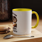 God-Themed Accent Coffee Mug – "My Help Is Only From God, The Creator of Heavens & Earth"