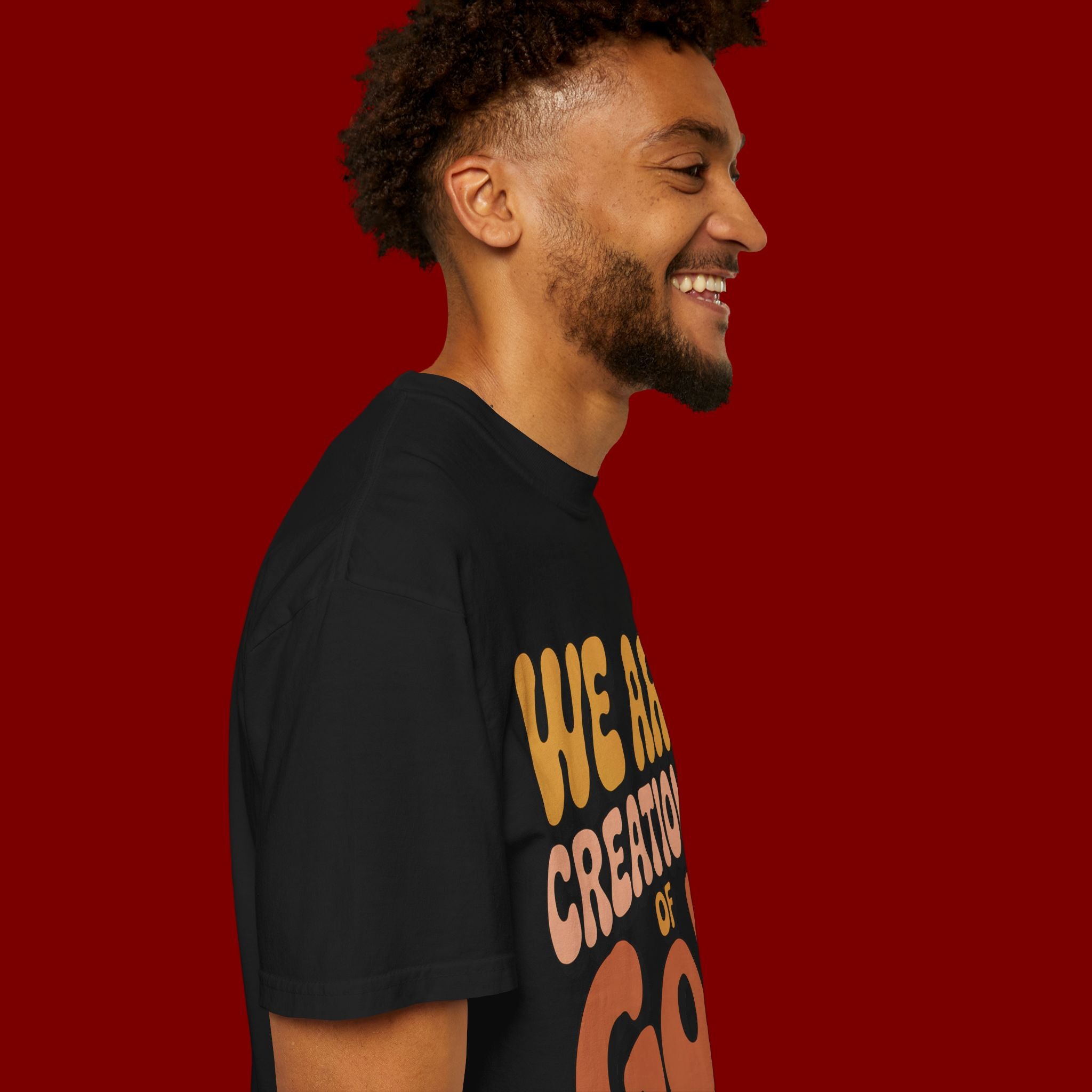 We Are Creations of God T-Shirt — Retro Faith Graphic Tee