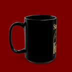 Stand Firm in the Faith Black Mug — Inspirational Christian Coffee Cup (11oz, 15oz)